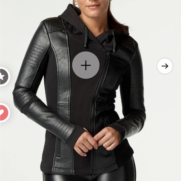 ⚡️BLANC NOIR MOTO HOODIE JACKET COAT⚡️ - Picture 1 of 6